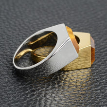 Load image into Gallery viewer, Narvi Stainless Steel Stone Ring
