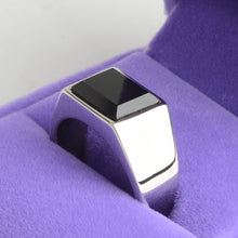 Load image into Gallery viewer, Arche Stainless Steel Stone Ring
