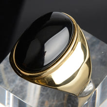 Load image into Gallery viewer, Dia Cat&#39;s Eye Opal Stone Ring
