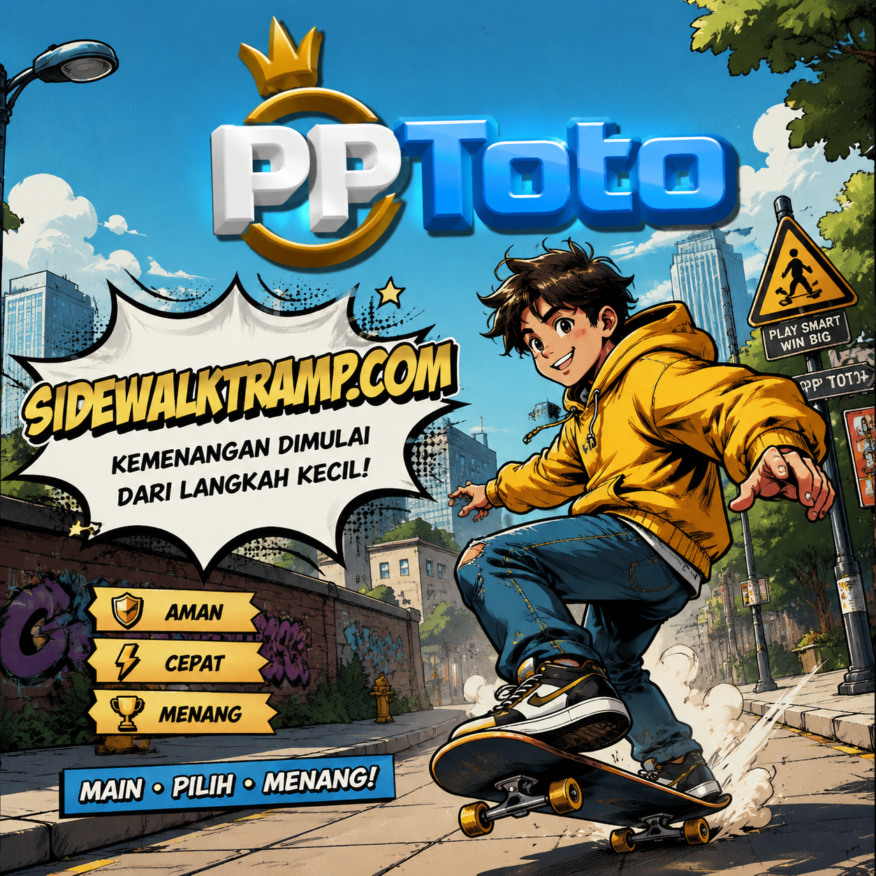 PPTOTO | SidewalkTramp Platform Komik Online Terbaru dengan Gaya Urban & Visual Menarik 2026